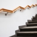 Stairway and Handrail --- Image by © Simon Jarratt/Corbis